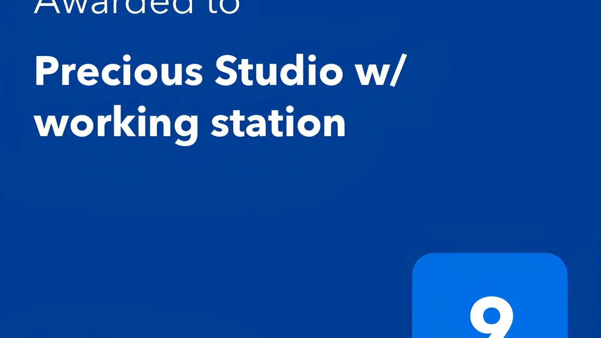 Precious Studio W/ Working Station location